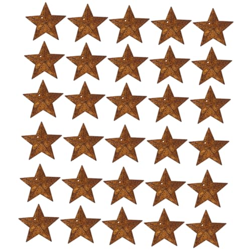 TOPPERFUN 30Stücke Kleiner Rustikaler Metallstern Vintage Weihnachtsbaum Dekoration Scheunenstern zum Aufhängen DIY Dekoration für Festliche Anlässe Rustikale TOPPERFUN 30Stücke Kleiner Rustikaler Metallstern Vintage Weihnachtsbaum Dekoration Scheunenstern zum Aufhängen DIY Dekoration für Festliche Anlässe Rustikale von TOPPERFUN