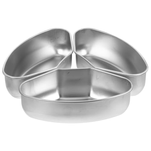 TOPPERFUN 3Er Set Dampf Einmachglas kleiner Dampfgarer zum Kochen Gemüse-Dämpfkorb Dampfeinkochgerät zum Einmachen von Lebensmitteln Dampfeinsatz für Topf Dampfkorb Rostfreier Stahl Silber von TOPPERFUN