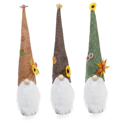 TOPPERFUN 3Stücke Weinflaschenabdeckungen Weindekoration für Thanksgiving und Herbstfeiern Festliche Flaschenhüllen und Perfektes Weinzubehör TOPPERFUN 3Stücke Weinflaschenabdeckungen Weindekoration für Thanksgiving und Herbstfeiern Festliche Flaschenhüllen und Perfektes Weinzubehör von TOPPERFUN