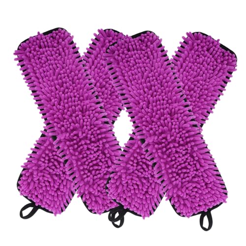 TOPPERFUN 4 Stück Mikrofaser-ersatz- -pads – Wiederverwendbare, Waschbare Kehrpads Zum Wischen Und Reinigen Für Hartholzböden, Fliesen, Trocken Und, Mehrere Oberflächen TOPPERFUN 4 Stück Mikrofaser-ersatz- -pads – Wiederverwendbare, Waschbare Kehrpads Zum Wischen Und Reinigen Für Hartholzböden, Fliesen, Trocken Und, Mehrere Oberflächen von TOPPERFUN