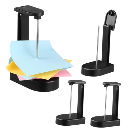 TOPPERFUN 4 Stück Quittungshalter mit Schutzkappe Zettelspießer für Rechnungen Memo Halter für Schreibtisch Praktischer Ticket Stick für Restaurant und Büro Stabiler Papierhalter für TOPPERFUN 4 Stück Quittungshalter mit Schutzkappe Zettelspießer für Rechnungen Memo Halter für Schreibtisch Praktischer Ticket Stick für Restaurant und Büro Stabiler Papierhalter für von TOPPERFUN