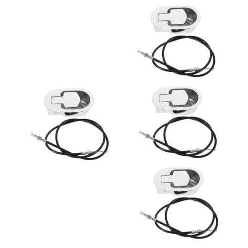 TOPPERFUN 4 Stück Recliner Ersatz Zuggriff mit Kabel für Reparatur von Liegestühlen Universelles Ersatzteil für Sofas und Möbel Einstellbare Einfache Installation Kompatibel mit Meisten von TOPPERFUN