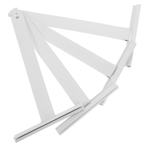 TOPPERFUN 4 Stück Reparaturfedern für Rollläden Aluminium Hakenfeder für Fensterläden Installieren Langlebig Stabiler Halt für und Fensterrollläden von TOPPERFUN