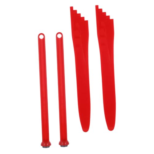 TOPPERFUN 4 Stück Teiliges Magnetisches Dosenverschlussheber Einmachgläser Hitzebeständig Bruchsicher Messskala zur Füllstandsprüfung Küchenhelfer für Sicheres Einkochen von TOPPERFUN