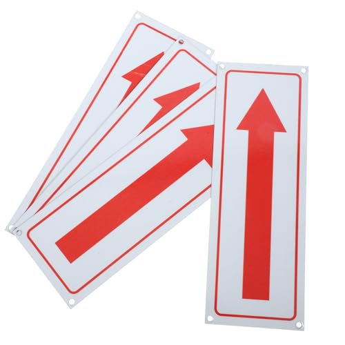 TOPPERFUN 4 Stück Teiliges Pfeilschild aus Wetterfestem Aluminiumlegierung Rostfrei UV Beständig Reflektierende Richtungsschilder für Außenbereich Einfache Montage an Wand Zaun Tor Sichere TOPPERFUN 4 Stück Teiliges Pfeilschild aus Wetterfestem Aluminiumlegierung Rostfrei UV Beständig Reflektierende Richtungsschilder für Außenbereich Einfache Montage an Wand Zaun Tor Sichere von TOPPERFUN