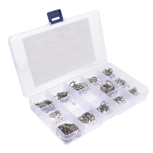 TOPPERFUN 400 Stück Teiliges Edelstahl Innenzahn Außenzahn Sicherungsscheiben Set Verzinkte Gezackte Zahnscheiben Sortiment Vibrationsdämpfende Federscheiben für Schraubenbefestigung TOPPERFUN 400 Stück Teiliges Edelstahl Innenzahn Außenzahn Sicherungsscheiben Set Verzinkte Gezackte Zahnscheiben Sortiment Vibrationsdämpfende Federscheiben für Schraubenbefestigung von TOPPERFUN