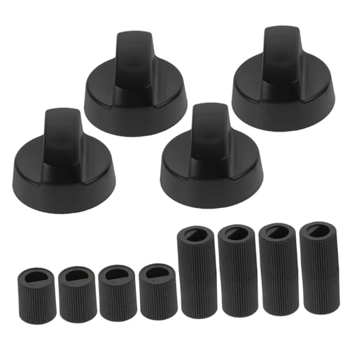 TOPPERFUN 4Er Pack Bedienknopfadapter Universeller Ersatz Für Herdknöpfe Bereichsknopf Gasbedienknopf Gasbrennerknöpfe Bereichsbrennerknöpfe Heizungsknopf Ersatz Ofenknöpfe von TOPPERFUN