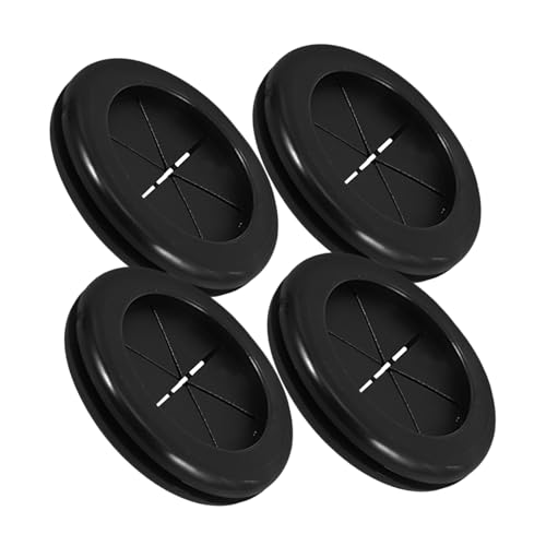 TOPPERFUN 4stücke Doppelseitige Gummitülle Für Kabelschutz Flexible Schwarze Kabeldurchführung Und Feuerfest Einfache Installation Für Schreibtisch Und Arbeitsbereich Grommet-kit TOPPERFUN 4stücke Doppelseitige Gummitülle Für Kabelschutz Flexible Schwarze Kabeldurchführung Und Feuerfest Einfache Installation Für Schreibtisch Und Arbeitsbereich Grommet-kit von TOPPERFUN