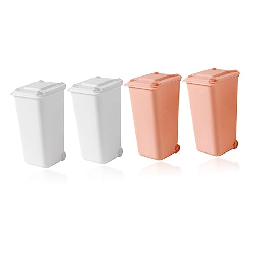 TOPPERFUN 4Stücke Mini Mülleimer mit Deckel Kompakter Abfallbehälter für Schreibtisch und Büro Faltbarer Tischabfalleimer für Zuhause und Unterwegs TOPPERFUN 4Stücke Mini Mülleimer mit Deckel Kompakter Abfallbehälter für Schreibtisch und Büro Faltbarer Tischabfalleimer für Zuhause und Unterwegs von TOPPERFUN