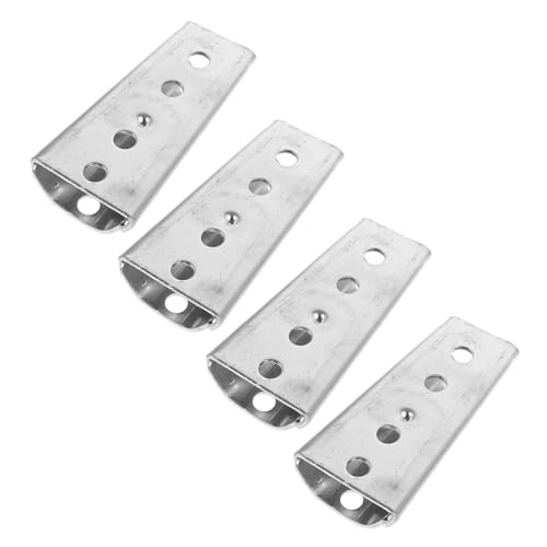 TOPPERFUN 4Stücke Robuste Möbelbeschläge Für Sofa Langlebige Sofa Hardware Mit Konischem Stecker Für Möbelbeine Und Stabile von TOPPERFUN