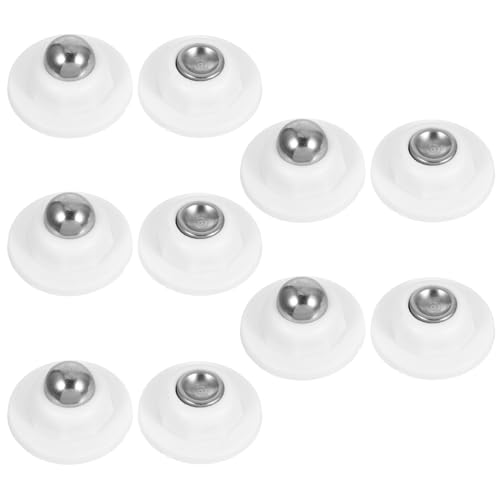 TOPPERFUN 5 Sätze Magnetischer Transparenter Türstopper mit Silikon Selbstklebend Geräuschloser Türpuffer mit Magnetverschluss als Camper Türstopper und Türschutz für Zuhause und Büro von TOPPERFUN