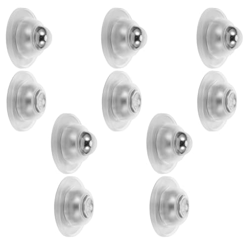 TOPPERFUN 5 Sätze Magnetischer Türstopper Transparent Silikon Anti-kollisions Türpuffer Selbstklebend Geräuschlos Für Zuhause Büro Camper Wohnwagen und Wohnmobil von TOPPERFUN