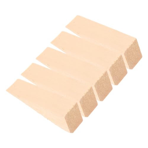 TOPPERFUN 5 Stück Teiliges Möbel Nivellier Holzkeile zur Stabilisierung von Stuhl und Tischbeinen Einfache Installation für Möbel Wie Schränke und Tische Rutschfestes Design Langlebig und von TOPPERFUN