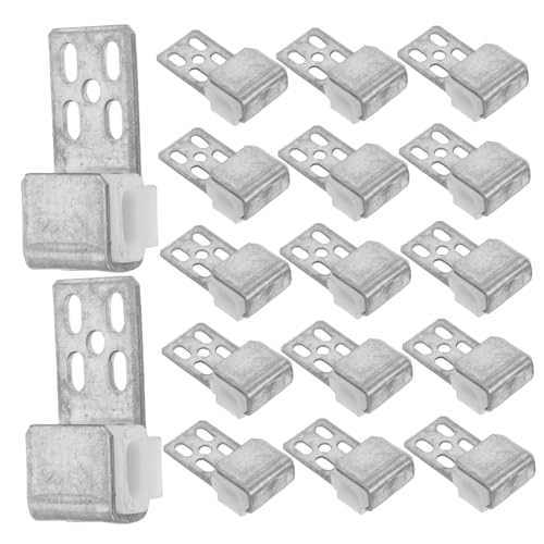 TOPPERFUN 50 Stück Sofa- Clips reparieren Polsterfedern Stuhl Reparaturset Sofa-Clip Couchfeder-Reparatursatz Sofa-Verbindungsclips Frühlingssofa Federclips Polsternadeln Abs Silver von TOPPERFUN