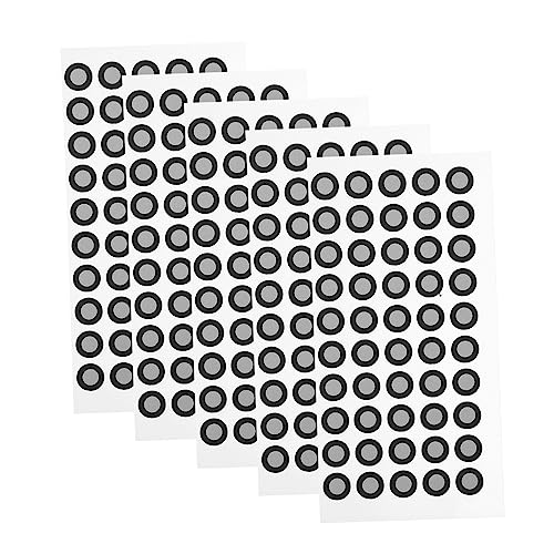 TOPPERFUN 5Blätter Reflektierende Filmmarkierungspunkte für Scanner Hochreflektierend Einfach zu Verwenden Präzise Referenzpunkte für Scannen Nützliches Zubehör TOPPERFUN 5Blätter Reflektierende Filmmarkierungspunkte für Scanner Hochreflektierend Einfach zu Verwenden Präzise Referenzpunkte für Scannen Nützliches Zubehör von TOPPERFUN