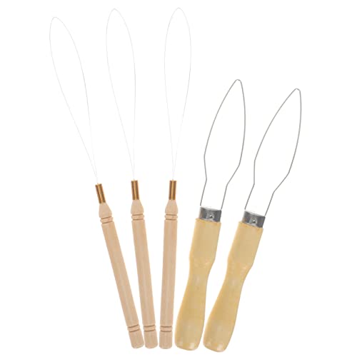 TOPPERFUN 5stücke Perle Threading Werkzeug DIY Perle Einfädler Stickerei Zubehör Zum Öffnen Heimwerkernadeln Für Heimwerker von TOPPERFUN