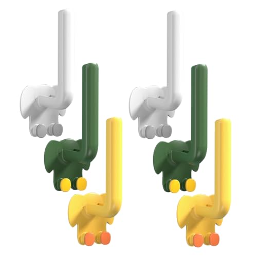 TOPPERFUN 6 Stück Selbstklebende Wandhaken Cartoon Wandhaken für Bad Küche und Multifunktionale Aufhängung für Jacken Handtücher Taschen Platzsparend und Dekorativ Einfache Installation ohne TOPPERFUN 6 Stück Selbstklebende Wandhaken Cartoon Wandhaken für Bad Küche und Multifunktionale Aufhängung für Jacken Handtücher Taschen Platzsparend und Dekorativ Einfache Installation ohne von TOPPERFUN