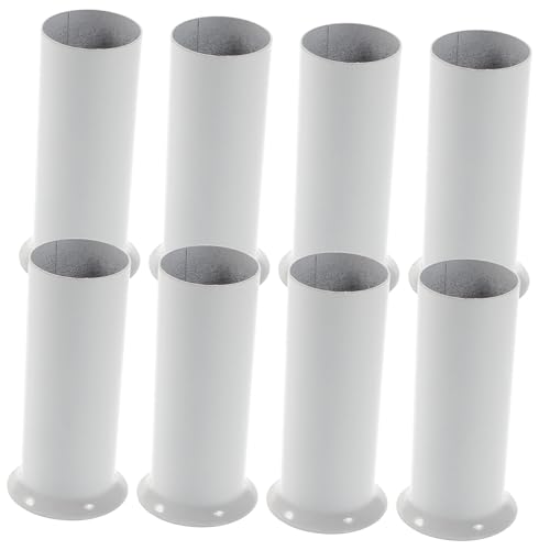 TOPPERFUN 6 Stück Teiliges Metall Kronleuchter Fassungshülsen Weiß Stabile Lampensockelhülsen für Kerzenlampen Einfache Montage Langlebig und Passend für Deckenleuchten Kronleuchter und TOPPERFUN 6 Stück Teiliges Metall Kronleuchter Fassungshülsen Weiß Stabile Lampensockelhülsen für Kerzenlampen Einfache Montage Langlebig und Passend für Deckenleuchten Kronleuchter und von TOPPERFUN