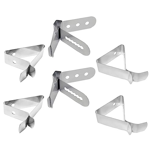 TOPPERFUN 6 Stück Teiliges Temperaturfühler Halter aus für Kaffee und Kochgeschirr Verbrühung Thermometer Clips Stabiler Halt für Präzise Messungen von TOPPERFUN