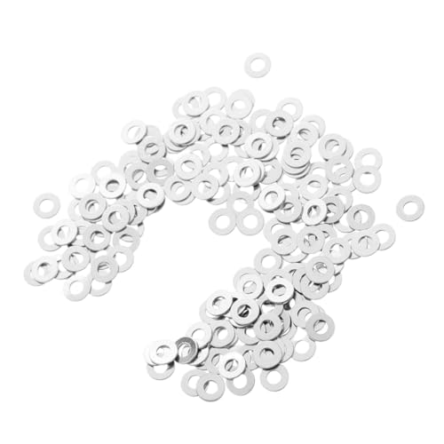 TOPPERFUN 600 Stück Teiliges Brillenrahmen-reparaturset mit Flachen Metall-unterlegscheiben für Randlose Brillen Präzise Passende Schraubendichtungen und Abstandshalter Vielseitig Kompatibel TOPPERFUN 600 Stück Teiliges Brillenrahmen-reparaturset mit Flachen Metall-unterlegscheiben für Randlose Brillen Präzise Passende Schraubendichtungen und Abstandshalter Vielseitig Kompatibel von TOPPERFUN