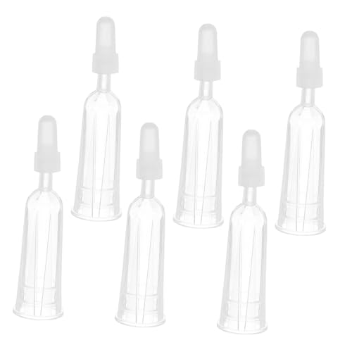 TOPPERFUN 6 Stück 2ml Ampullenöffner, TPE Ampullenspitzenapplikator, Ampullenumlenkerzubehör von TOPPERFUN