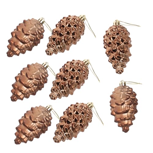 TOPPERFUN 8 Stück Teiliges Weihnachtsbaum Dekorationen aus Kunststoff Hängende für Festliche Anlässe für Weihnachtsbaum Fenster und Türdeko TOPPERFUN 8 Stück Teiliges Weihnachtsbaum Dekorationen aus Kunststoff Hängende für Festliche Anlässe für Weihnachtsbaum Fenster und Türdeko von TOPPERFUN