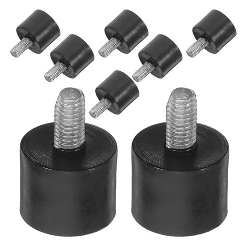 TOPPERFUN 8 verstellbare Nivellierfüße: Robuster Höhenversteller – Möbel-Nivellierfuß – Anschraubbare Gummi-Nivellierfüße für Schrank, Tisch und Stuhl, TOPPERFUN 8 verstellbare Nivellierfüße: Robuster Höhenversteller – Möbel-Nivellierfuß – Anschraubbare Gummi-Nivellierfüße für Schrank, Tisch und Stuhl, von TOPPERFUN