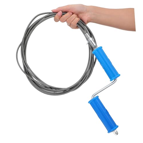 TOPPERFUN Abflussreiniger Flexible Rohrreinigungsspirale für Küche Bad und Dusche Manuell oder Elektrisch Einsetzbar Effektive Verstopfungsbeseitigung Robuste Stahlkonstruktion für TOPPERFUN Abflussreiniger Flexible Rohrreinigungsspirale für Küche Bad und Dusche Manuell oder Elektrisch Einsetzbar Effektive Verstopfungsbeseitigung Robuste Stahlkonstruktion für von TOPPERFUN