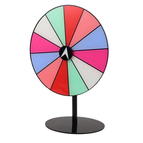 TOPPERFUN Acryl Rainbow Spielrad mit Abwischbarer Spielfläche Leichtes Tisch spinner spiel für Karneval Faire Drehung Vielseitig Anpassbar für Familienfeiern und Events TOPPERFUN Acryl Rainbow Spielrad mit Abwischbarer Spielfläche Leichtes Tisch spinner spiel für Karneval Faire Drehung Vielseitig Anpassbar für Familienfeiern und Events von TOPPERFUN