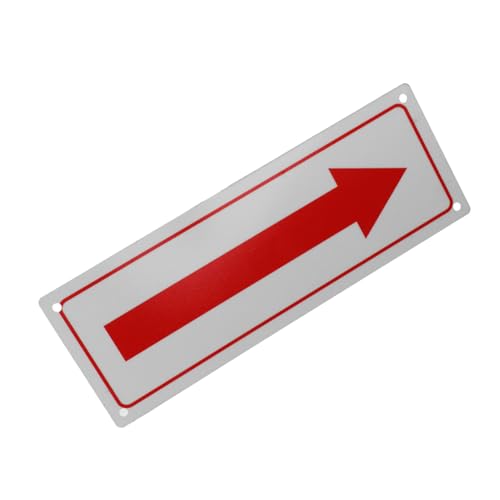 TOPPERFUN Aluminium Pfeilschild Gut Sichtbare Straßen Und Gebäudesicherheit Klare Richtungsführung Für Schulen Einkaufszentren Und Geschäftsbereiche TOPPERFUN Aluminium Pfeilschild Gut Sichtbare Straßen Und Gebäudesicherheit Klare Richtungsführung Für Schulen Einkaufszentren Und Geschäftsbereiche von TOPPERFUN