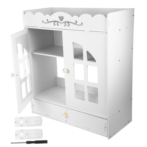 TOPPERFUN Badezimmer Organizer Wandschrank zur Wandmontage Badezimmerregal aus Design für Toilettenutensilien Stauraum für Badaccessoires TOPPERFUN Badezimmer Organizer Wandschrank zur Wandmontage Badezimmerregal aus Design für Toilettenutensilien Stauraum für Badaccessoires von TOPPERFUN