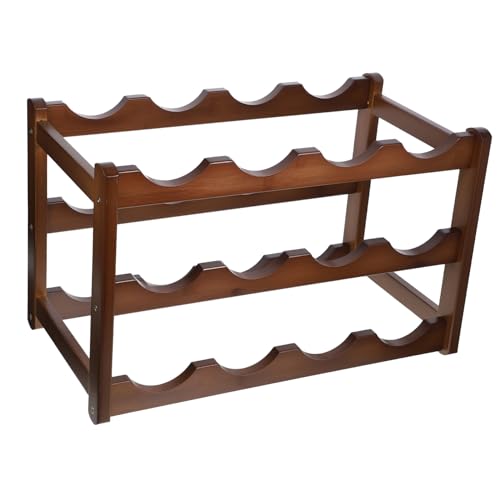 TOPPERFUN Bambusweinflaschenhalter Weinregal Weinhalter- Weinflaschenregal Gestell Küchenständer flaschenhalter Regal Speicherregal Retro Flaschenständer -Regalhalter Lagerregal TOPPERFUN Bambusweinflaschenhalter Weinregal Weinhalter- Weinflaschenregal Gestell Küchenständer flaschenhalter Regal Speicherregal Retro Flaschenständer -Regalhalter Lagerregal von TOPPERFUN