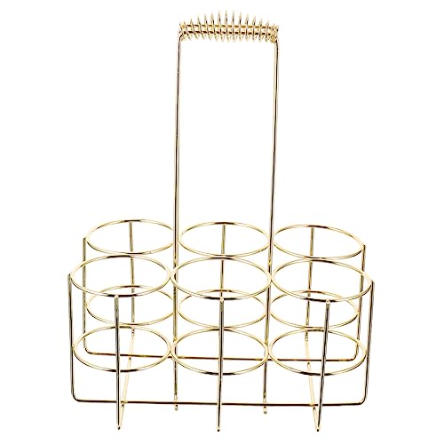 TOPPERFUN Bierhalterträger Aus Metall Bieraufbewahrungskorb Für Flaschen Regalregal Für Bierflaschen Langlebig Und Rostfrei Leicht Und Praktisch TOPPERFUN Bierhalterträger Aus Metall Bieraufbewahrungskorb Für Flaschen Regalregal Für Bierflaschen Langlebig Und Rostfrei Leicht Und Praktisch von TOPPERFUN