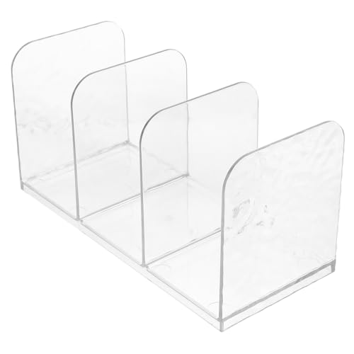 TOPPERFUN Bücherhalter aus Pet Material Multifunktionaler Schreibtisch Organizer für Dokumente für Büro Schule und Zuhause Platzsparend von TOPPERFUN