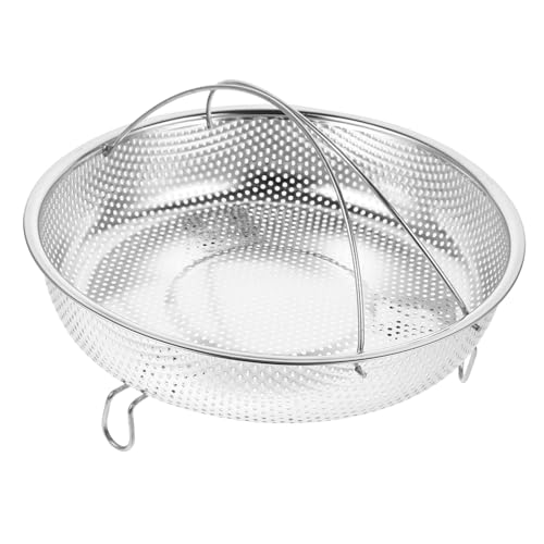 TOPPERFUN Dampfgarer Einsatz Dampfkorb für Töpfe mit Feinem Mesh zum Dünsten von Gemüse Reis und Robust und Langlebig von TOPPERFUN