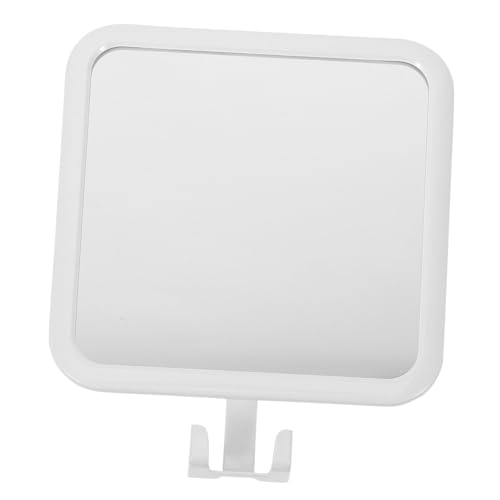 TOPPERFUN Duschspiegel Mit Saugnapf Für Badezimmer Und Fliesen Schminkspiegel Rasierspiegel Wandstanzfreier Spiegel Klare Bilder Anpassbarer Winkel von TOPPERFUN