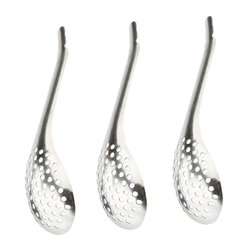 TOPPERFUN Edelstahl Caviar Löffel Feines Sieb Küchenutensil zum Abtropfen und Trennen von Eiweiß Lebensmittelecht Spülmaschinenfest für Haushalt und Restaurant Geeignet TOPPERFUN Edelstahl Caviar Löffel Feines Sieb Küchenutensil zum Abtropfen und Trennen von Eiweiß Lebensmittelecht Spülmaschinenfest für Haushalt und Restaurant Geeignet von TOPPERFUN