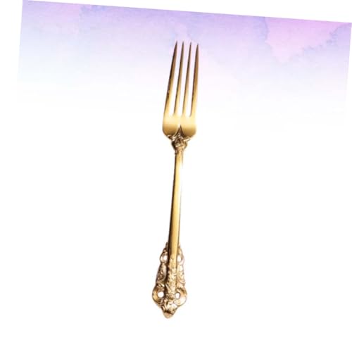 TOPPERFUN Edelstahl Dinner Fork Klassische Geprägte Tischgabel für Zuhause Restaurant Hotel Serviergabel Langlebig TOPPERFUN Edelstahl Dinner Fork Klassische Geprägte Tischgabel für Zuhause Restaurant Hotel Serviergabel Langlebig von TOPPERFUN