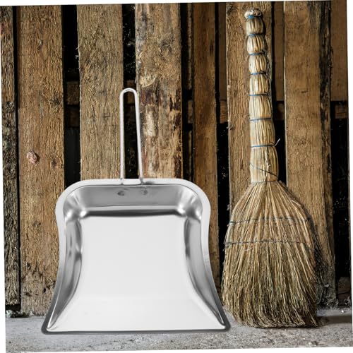 TOPPERFUN Edelstahl Kehrschaufel mit Langem Griff Rostfrei Robust für Küche und Büro Praktische Putzschaufel Haushaltstauglich Glatte Oberfläche Einfach zu Reinigen TOPPERFUN Edelstahl Kehrschaufel mit Langem Griff Rostfrei Robust für Küche und Büro Praktische Putzschaufel Haushaltstauglich Glatte Oberfläche Einfach zu Reinigen von TOPPERFUN