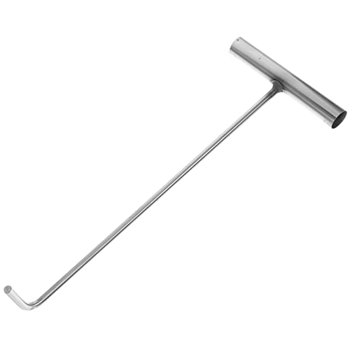 TOPPERFUN Edelstahl Schachtdeckelhaken T-form Hochleistungs Zughaken 38cm 8mm Durchmesser Abflusswerkzeug Für Einfaches Anheben Von Schachtdeckeln TOPPERFUN Edelstahl Schachtdeckelhaken T-form Hochleistungs Zughaken 38cm 8mm Durchmesser Abflusswerkzeug Für Einfaches Anheben Von Schachtdeckeln von TOPPERFUN