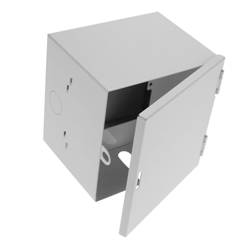 TOPPERFUN Edelstahl Schutzbox für Steckdosen mit Schloss Outdoor Wetterfestes Gehäuse für Elektrofahrzeug Ladegerät Diebstahlsichere Kabelbox Weiße Sicherheitsbox für Innen und Außenbereich TOPPERFUN Edelstahl Schutzbox für Steckdosen mit Schloss Outdoor Wetterfestes Gehäuse für Elektrofahrzeug Ladegerät Diebstahlsichere Kabelbox Weiße Sicherheitsbox für Innen und Außenbereich von TOPPERFUN