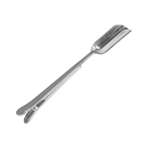 TOPPERFUN Edelstahl Teelöffel Schaufel mit Clip Multifunktionaler Tee Messlöffel für Losen Tee Gewürze Glatte Oberfläche Leicht zu Reinigen Geeignet für Zuhause Restaurant Büro TOPPERFUN Edelstahl Teelöffel Schaufel mit Clip Multifunktionaler Tee Messlöffel für Losen Tee Gewürze Glatte Oberfläche Leicht zu Reinigen Geeignet für Zuhause Restaurant Büro von TOPPERFUN