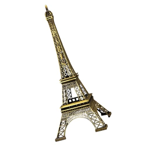 TOPPERFUN Eiffelturm Modell Aus Metall Dekorative Statue Vintage Design Perfektes Souvenir Für Zuhause Oder Büro Als Für Freunde Und Familie von TOPPERFUN