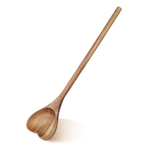 TOPPERFUN Eleganter Holz Löffel mit Herzform Multifunktionaler Rührlöffel Praktischer Dessertlöffel für Küche und Haushalt für Honig Desserts Nahrung TOPPERFUN Eleganter Holz Löffel mit Herzform Multifunktionaler Rührlöffel Praktischer Dessertlöffel für Küche und Haushalt für Honig Desserts Nahrung von TOPPERFUN