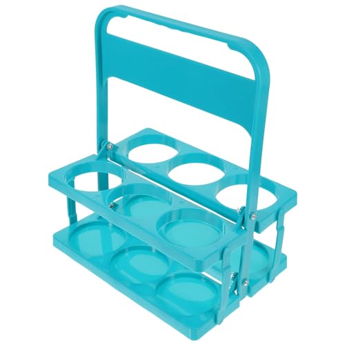 TOPPERFUN Faltbarer Getränkehalter Mit Griff Für Bierflaschen Tragbarer Flaschenkorb Aus Robustem Material Für Transport Und Aufbewahrung von TOPPERFUN