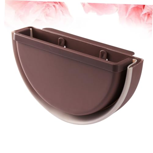 TOPPERFUN Faltbarer Hänge mülleimer aus Robustem Kunststoff Platzsparende Wand aufbewahrungsbox für Küche und Bad Kompakter Abfallbehälter in Kaffee farbton zum Aufhängen und Organisieren TOPPERFUN Faltbarer Hänge mülleimer aus Robustem Kunststoff Platzsparende Wand aufbewahrungsbox für Küche und Bad Kompakter Abfallbehälter in Kaffee farbton zum Aufhängen und Organisieren von TOPPERFUN