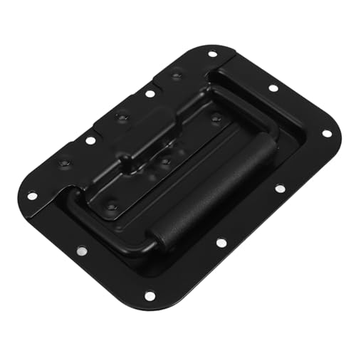 TOPPERFUN Federzuggriff aus Robustem Eisen Versenkbarer Tragegriff für Flightcase und Moderne Box Griffmulde für Kisten und Werkzeugkoffer Praktisch und Langlebig von TOPPERFUN