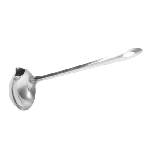 TOPPERFUN Fettlöffel Arithmeticn Colander Löffel Suppenlöffel mit Untertassensauce Küchenfilterlöffel Edelstahl -Colander -Löffel Fettabschäumer Ölfiltertopf mit Sieb Rostfreier Stahl Silber TOPPERFUN Fettlöffel Arithmeticn Colander Löffel Suppenlöffel mit Untertassensauce Küchenfilterlöffel Edelstahl -Colander -Löffel Fettabschäumer Ölfiltertopf mit Sieb Rostfreier Stahl Silber von TOPPERFUN