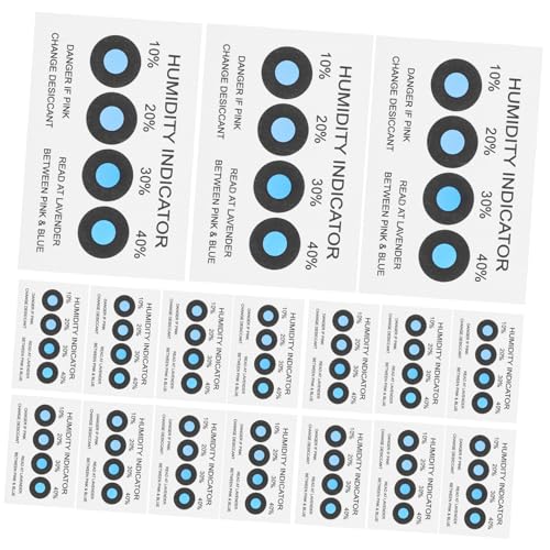 TOPPERFUN Feuchtigkeitsindikatorpapiere 100 Stück Feuchtigkeitskarten Für Lagermuseen TOPPERFUN Feuchtigkeitsindikatorpapiere 100 Stück Feuchtigkeitskarten Für Lagermuseen von TOPPERFUN