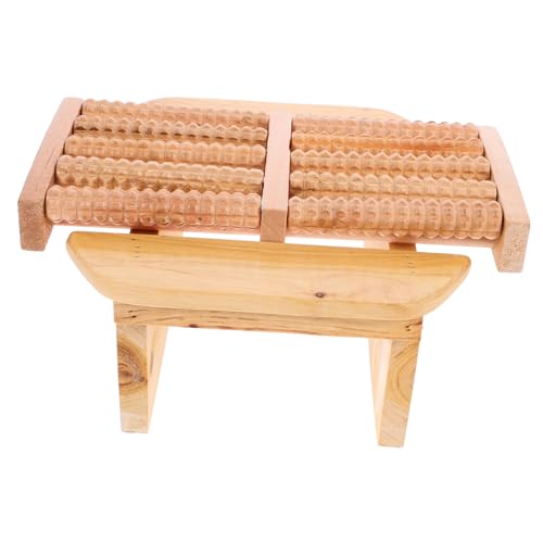 TOPPERFUN Fußstütze für Sauna und Bad Rutschfester Fußhocker mit Massagerollen Stabil und Langlebig für Entspannende Geeignet für Erwachsene TOPPERFUN Fußstütze für Sauna und Bad Rutschfester Fußhocker mit Massagerollen Stabil und Langlebig für Entspannende Geeignet für Erwachsene von TOPPERFUN